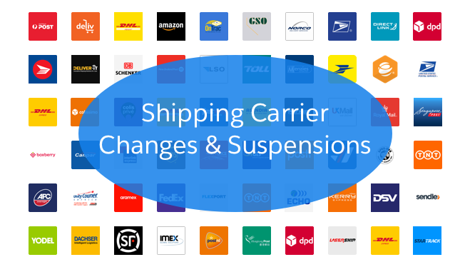#Ecommerce orders have spiked at the same time carriers have been forced to adjust their operations during the #coronavirus crisis.

To help your team we have compiled a list of service changes/suspensions for carriers in our network.