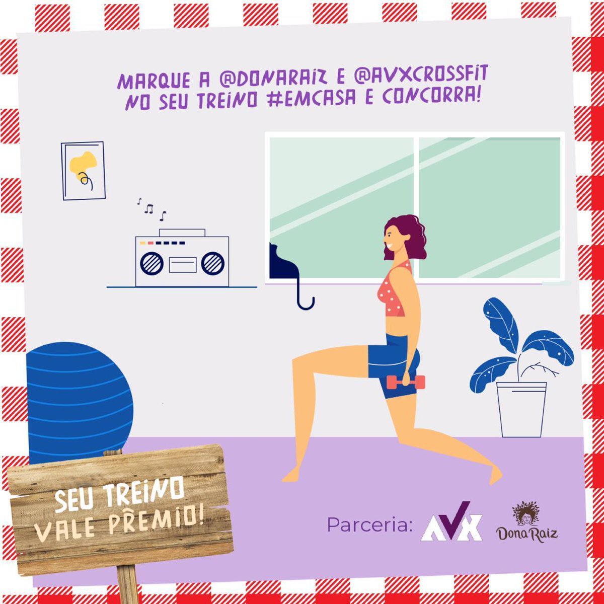 DonaRaiz's tweet photo. Eu e a @crossfitavx gostaríamos de motivar vocês! Será dessa forma: A @crossfitavx está postando treinos todos os dias! O aluno que mais postar os treinos #emcasa durante a quarentena ganhará um kit cheio de produtinhos meus! 🎁 Vale também para o segundo e terceiro colocado https://t.co/dGfDjMrX2m