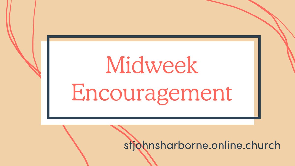 StJohnsHarborne's tweet photo. Join us this evening for a midweek encouragement. We’ll be meeting together online at 18.00 for a short 10 minute catch up. Jon Tattersall will be sharing some thoughts as we navigate our way through this uncertain season. Do tune in! https://t.co/jLUQD7Ds5h