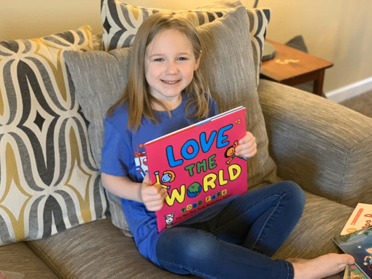 mrsschmidtabc's tweet photo. Great words to share with the world right now. Thanks @toddparr for your forever inspiring books. #lovetheworld https://t.co/P4z3n1Blly