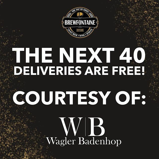 brewfontaine's tweet image. Thanks to @wbprfserv, the next 40 deliveries are free! $20 minimum. Food &amp;amp; Beer delivery hours Tues-Sat 11-2 and 5-8. Now you can schedule your order up to 24 hours in advance at ift.tt/2J2P0i8 ift.tt/3dv9KgM