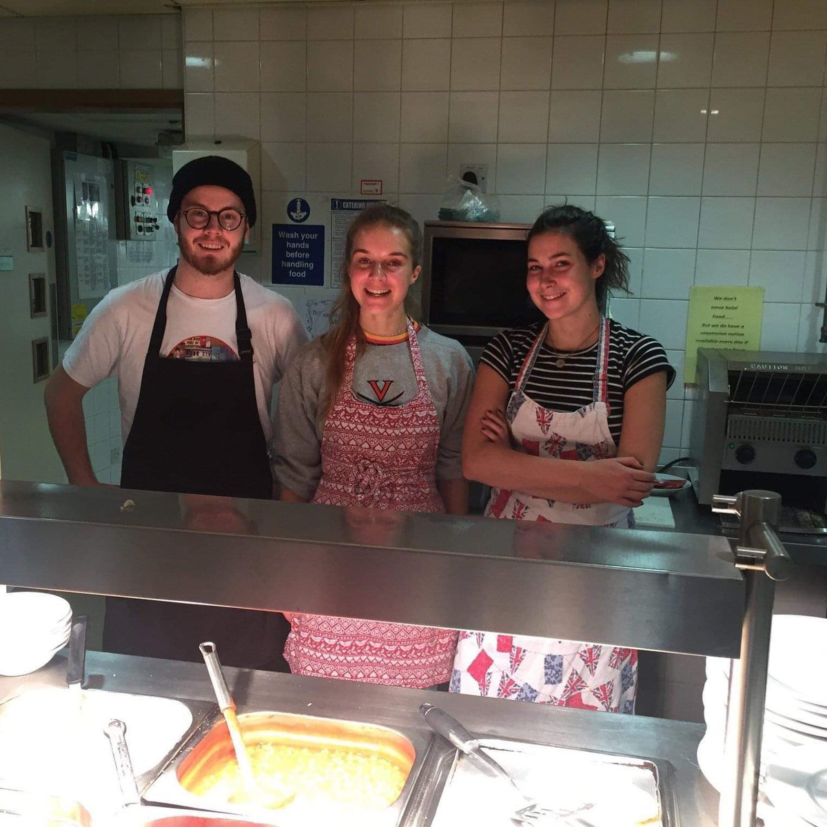 Last week our committee served lunches at Cathedral Archer for homeless people. It is easy to be selfish in times like these but it is important to remember to be kind, considerate and SELFLESS! 

Stay safe, stay happy &amp; most importantly check in on your friends ❤ #beattheblues