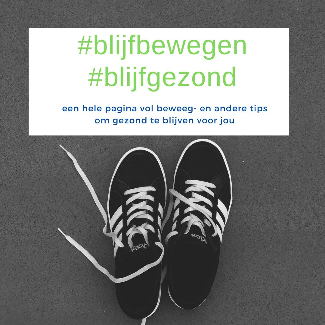 Andere taken, werkplekken en schema's. Even niet naar sport of balletles. Gelukkig kun je ook thuis bewegen. Heel veel sportaanbieders helpen via social media. Ook wij hebben video's en andere zaken die je helpen gezond en in beweging te blijven. Ga naar
ow.ly/nR6p50yVicR