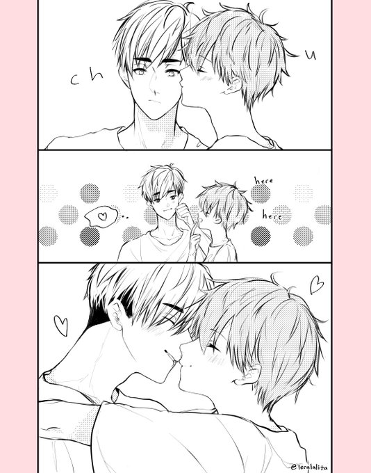 week4 - kiss♡ ค่ะ ✨? #atsuhina #อัตสึฮินะ 
อยากวาดอะไรน่ารักๆบ้างค่ะแฮ่,,

 @allshoyoweekly #allshoyo_weeklyth 