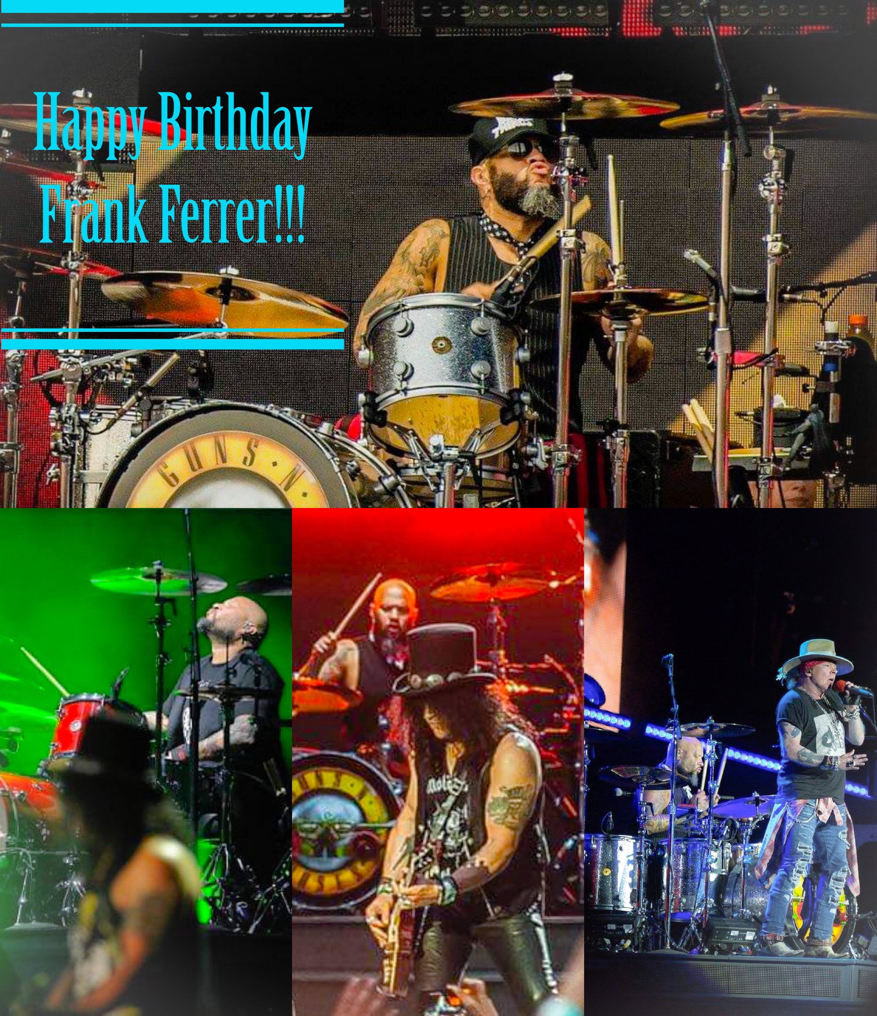 Happy Birthday Frank Ferrer!!       