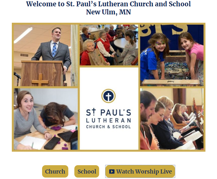 splnewulm's tweet photo. Worship with us! Mid-week Lenten Worship services will be livestreamed Wednesdays at 4:30 pm.
* Click this link: https://t.co/Ut47Qhwj2a or the "Watch Worship Live" button on our website. https://t.co/HWr7VCoAKs
