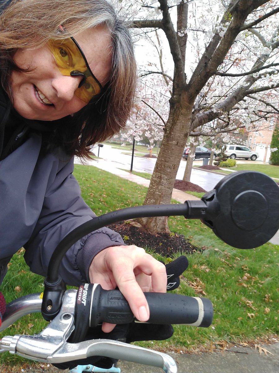keunepen's tweet photo. It is easy to Social Distance when you are biking the park in the rain! Stay active QO and Stay Home! #QOmarcheson https://t.co/XwKPhAM8Su