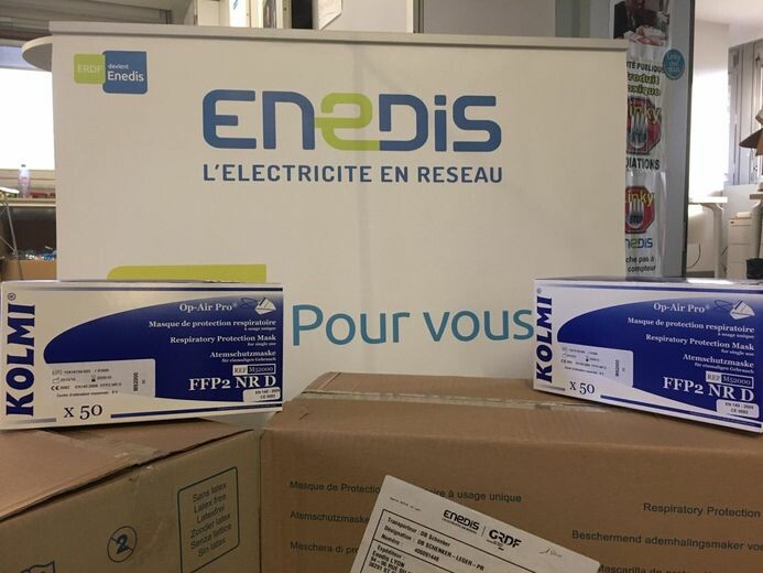 #Coronavirus : Enedis Provence Alpes du Sud met à disposition 4500 masques pour les professionnels de santé 👏

➡️ l.laprovence.com/D6g

@enedis_prov_alp