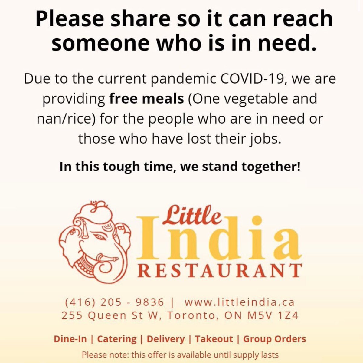 noorrzainab's tweet image. This is so amazing - I know where I’ll be eating every weekend once this is over