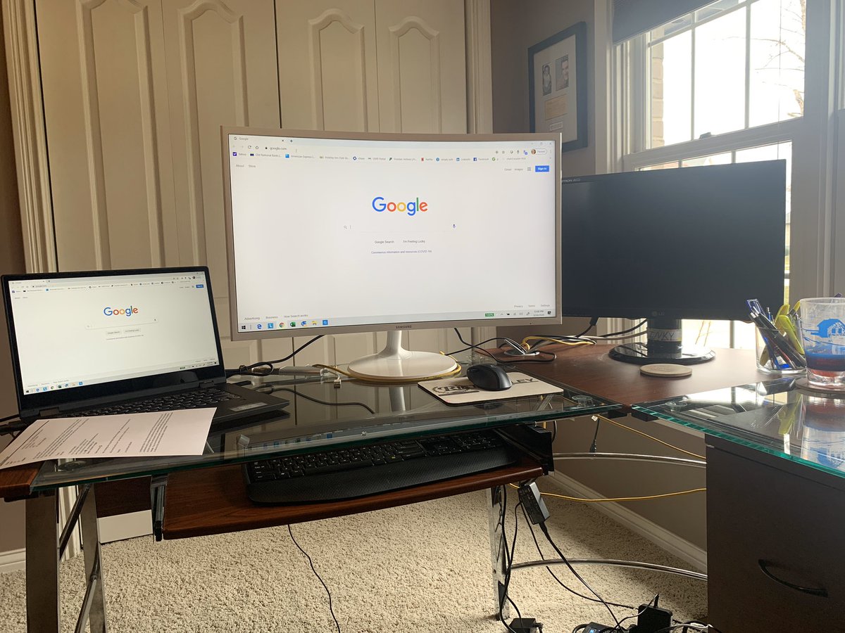 lshoweassoc's tweet photo. My home office is ready to roll ... I just need more work! 

Who do you know? 🤷‍♀️
What do you need done? 😊

 #voluntarybenefits #benefits #employeebenefits #insurance #marketing #work
#remotework 
#homeoffices https://t.co/zI1qOjiWg0