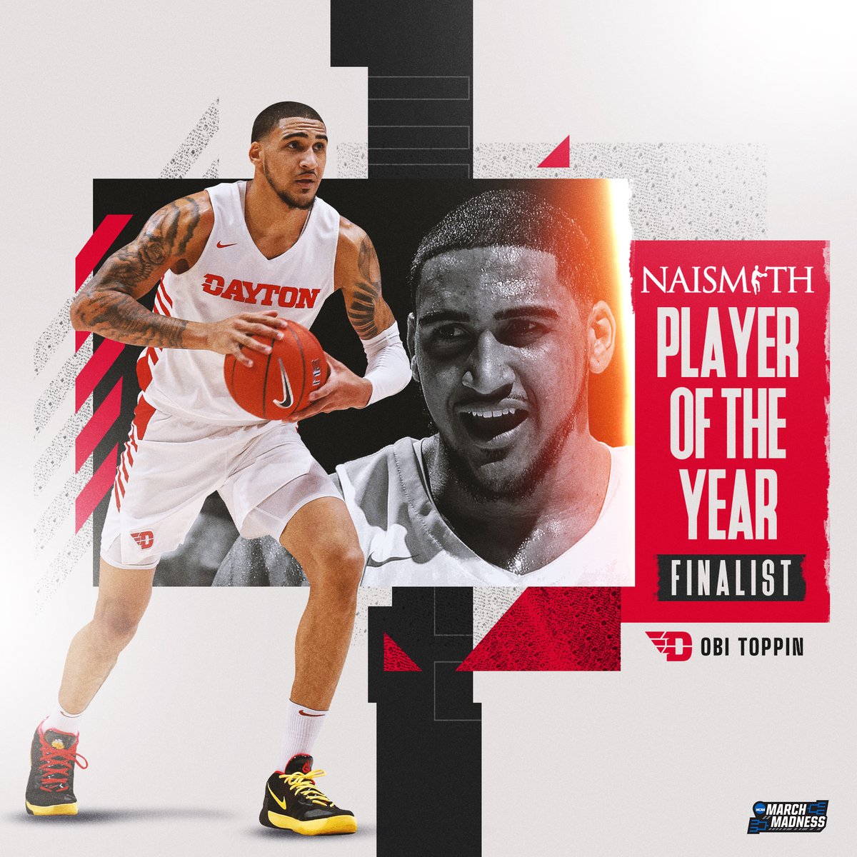 MarchMadnessMBB's tweet photo. Will Obi Toppin take home the @NaismithTrophy Player of the Year?

LIKE this post to cast another vote for Obi! 🗳

Additional voting continues here:
👉 https://t.co/cBq1RowvPe https://t.co/pWBhMfN1uI