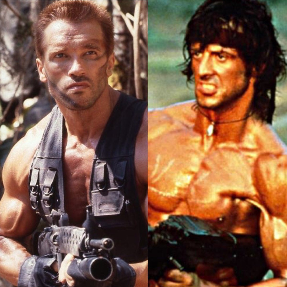 morningdrewshow's tweet photo. Dumb Debate Day is BACK AND ACTION PACKED: Who’s the better actor? Arnold or Stallone? Call in at 228-1041 or comment below for your chance to win our Drew Show Care Package: #Govenator #Rocky #drewshow #dumbdebateday https://t.co/v5wX21Wo1d