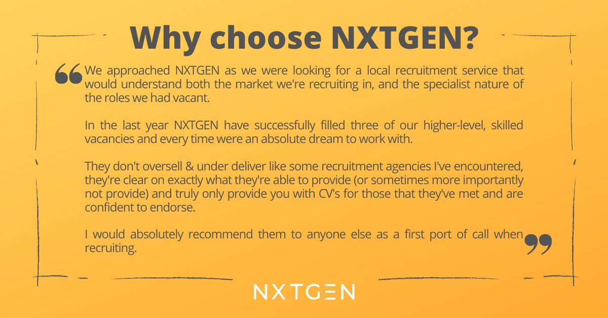NXTGEN Recruitment (@NXTGEN_Rec) / Posts / X