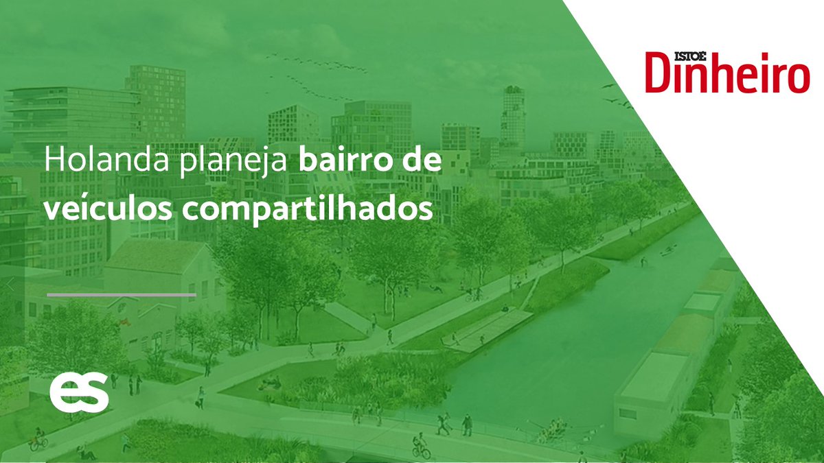 eqseed's tweet photo. O carsharing é uma tendência que possui cada vez mais adeptos. Indo em direção ao futuro, a Holanda irá criar um bairro focado no compartilhamento de veículos.

Confira: https://t.co/orsmtUXmOH https://t.co/C2cqtooSKu
