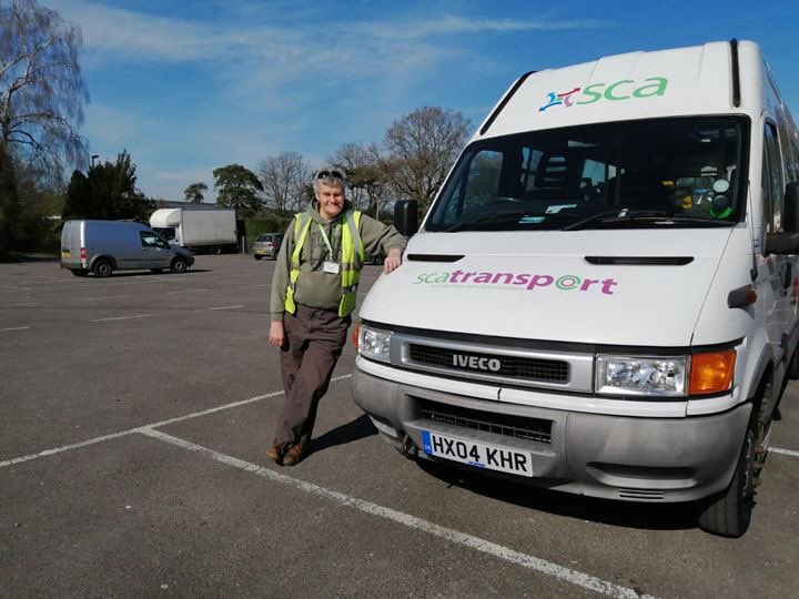 Our team have been out and about visiting the people we support (from a safe distance) to make sure they are ok. Not only does this help to ensure that they have the most important essentials, but it also helps to reduce loneliness at this time.