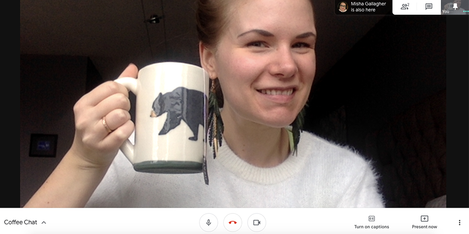 ElevateTechCA's tweet photo. 👭 👬 👫 over here at #ElevateTechFest are doing everything they can to stay connected!
Everyday, we take a half hour to have a virtual ☕ with a team member where no work talk is allowed!
How are you staying connected with your team members while working from 🏡? https://t.co/7qKhJFPDd6