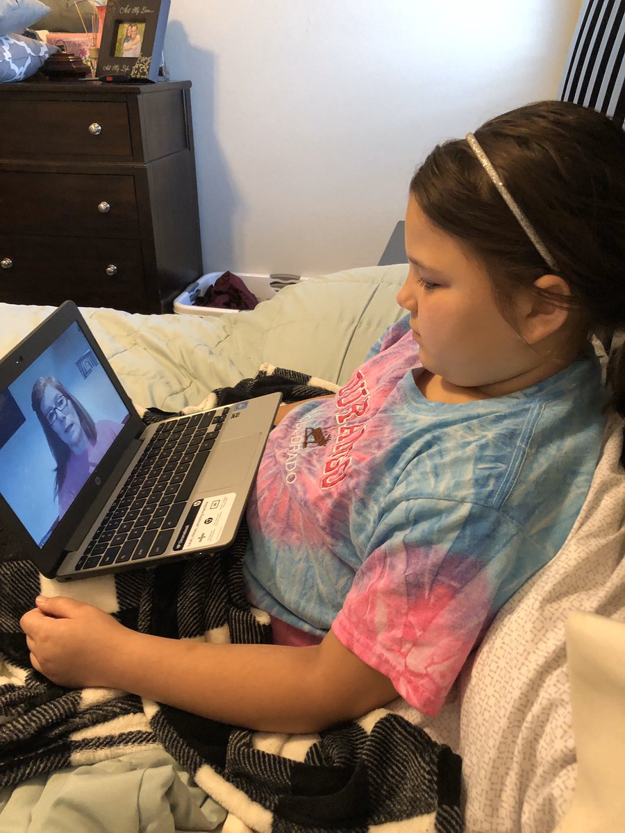 LauraBrast's tweet photo. This is what school looks like now. Thank you to ALL our @LockhartISD staff, especially the teachers & administrators, for coming together to plan instruction in uncharted waters during these uncertain times.🦁🐾❤️ #LoveMyLISD #COVID19 @CFELISD #socialdistancingbutstilllearning https://t.co/w5GIdR60bc