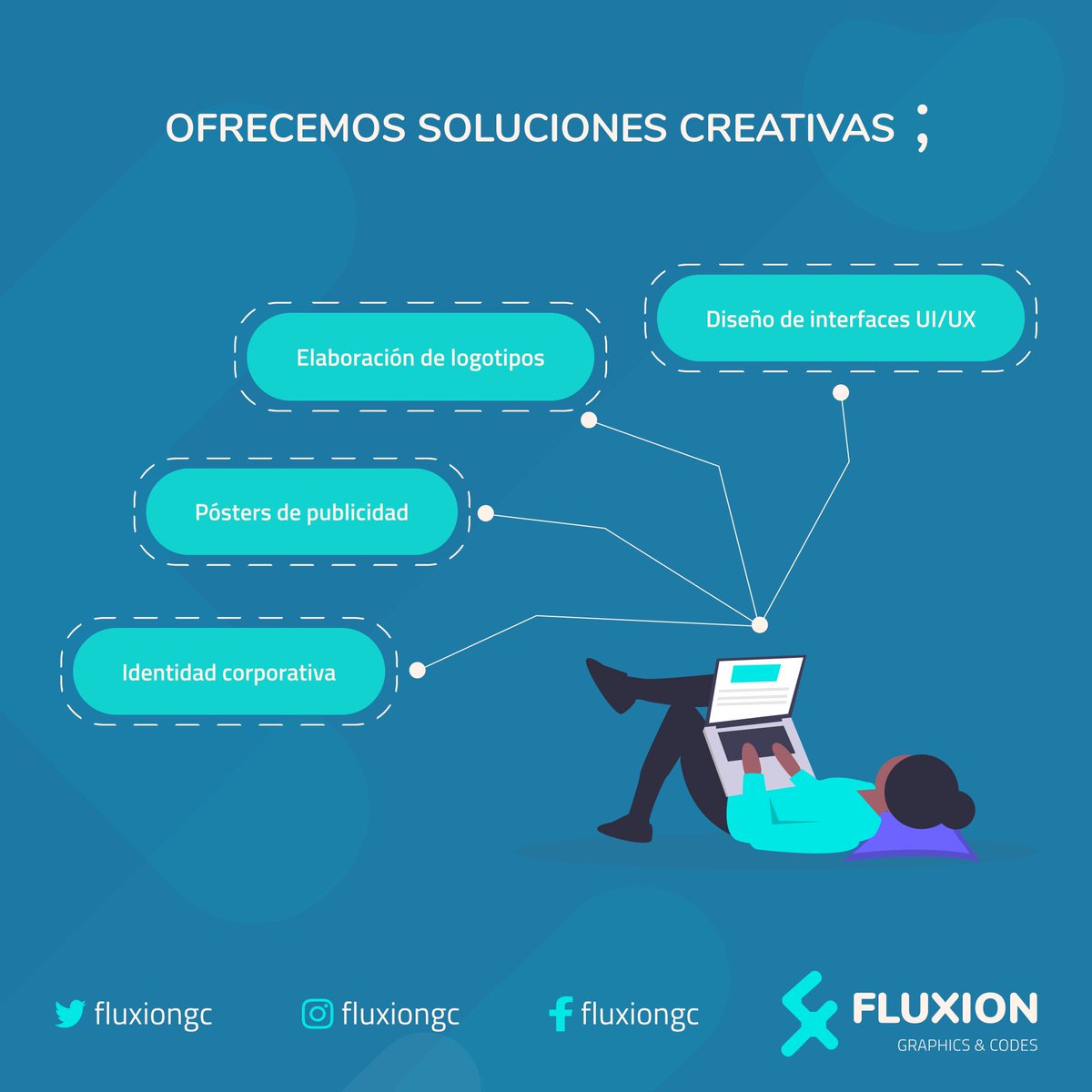 fluxiongc's tweet image. Logramos soluciones creativas que se adaptan a la necesidad de tu marca
.
.
.
#graphicdesign #uidesign #uxdesign #branding