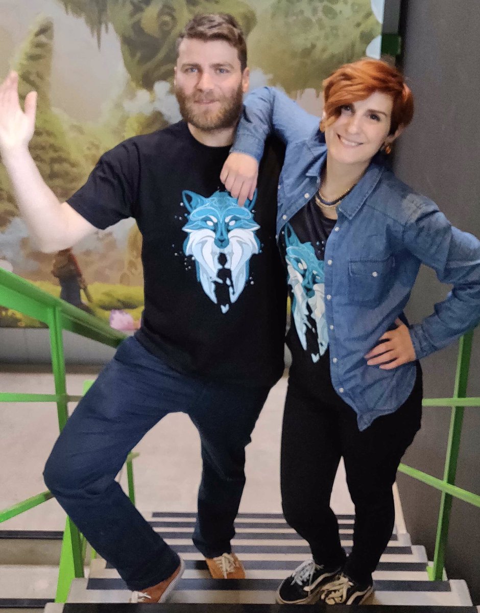 FishingCactus's tweet image. We reached 8000 followers! Thank you so much for supporting us! To celebrate let’s giveaway some t-shirts and games. Retweet, like, or comment for a chance to win. Note that the picture is old and doesn’t respect #SocialDistancing 

#indiegame #giveaways #COVID19 #confinement