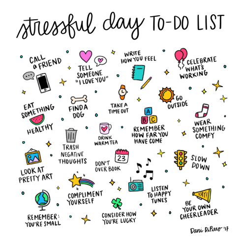 MariaHagop's tweet photo. If you are feeling stressed and overwhelmed due to all the changes that are going on around us right now, take a deep breath and try to implement some of the following tips! 
#staypositive #EM203Robin #EM203Solution https://t.co/zBQ0IkjIWv