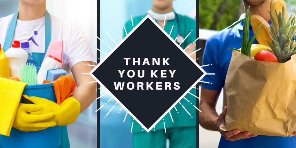 TopBrewerIRL's tweet photo. In this difficult time, we simply would not manage without our fantastic key workers. To all of the NHS staff, the Police and Fire service, the delivery drivers, the supermarket staff, and everyone else working to keep us going, we thank you! 🙌🏻 #BetterTogether https://t.co/mhiNLNKK8q