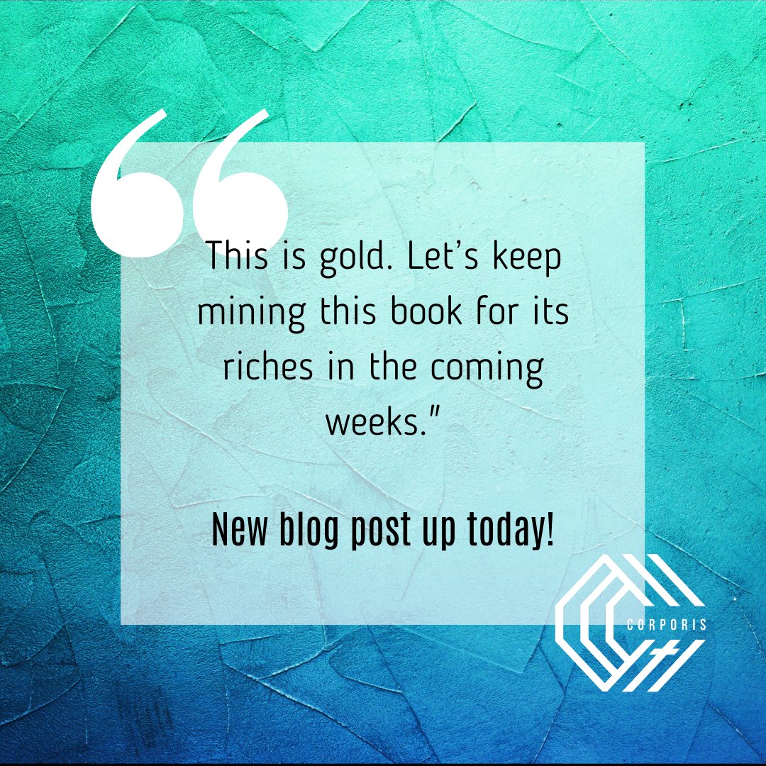 Corporis3's tweet photo. Pastor Jude's post on Chapter 2 is up on the blog today! Check it out at https://t.co/aRRQlufcyR https://t.co/1v34miMAXv