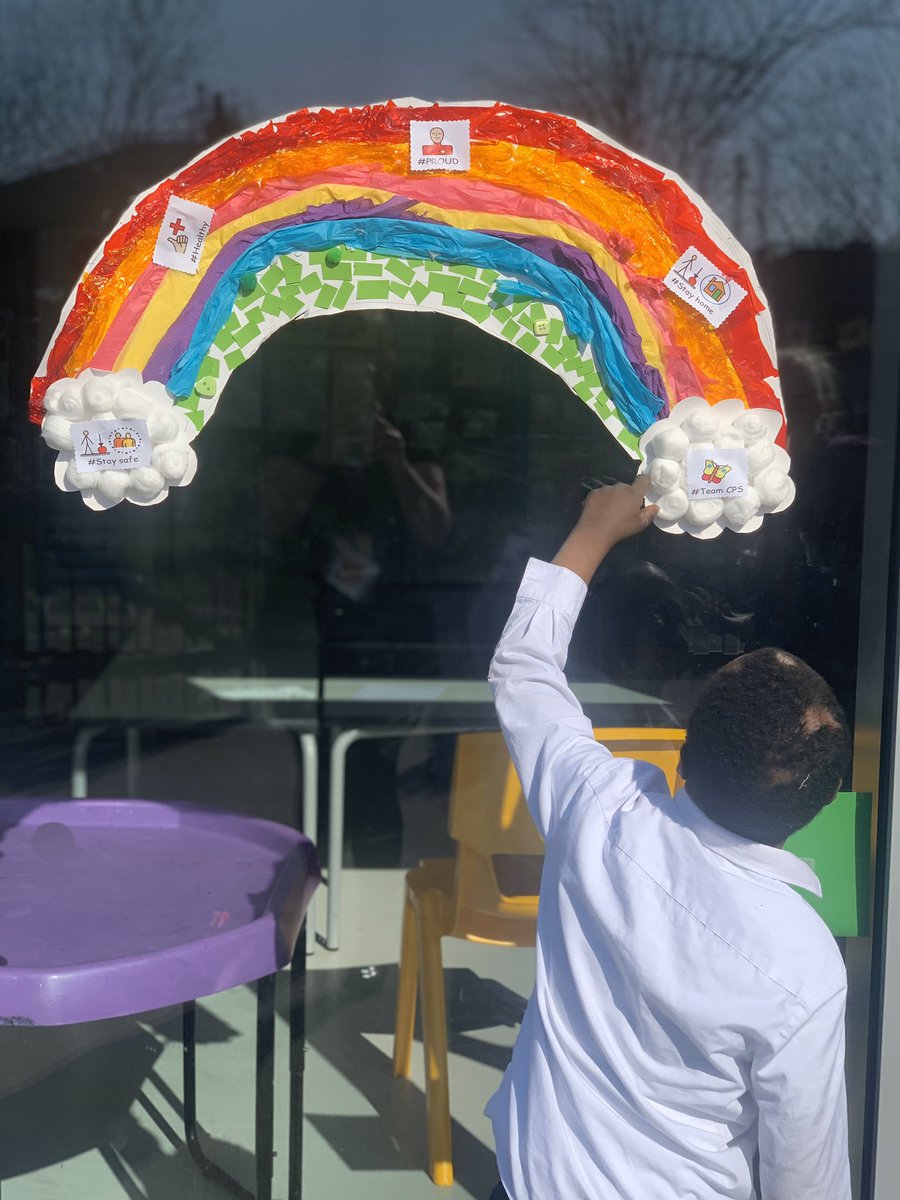 Here is our <a href="/CamberwellPark/">Camberwell Park</a> rainbow . There is always hope #TeamCPS #PROUD