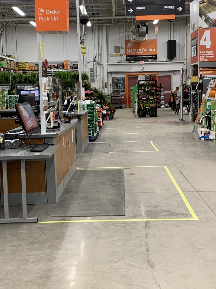 We are committed to providing our customers access to essential product needs, but we must remain focused on the health and safety of our community! We are practicing social distancing and limiting the number of people in the store. Homedepot.ca is always open!
