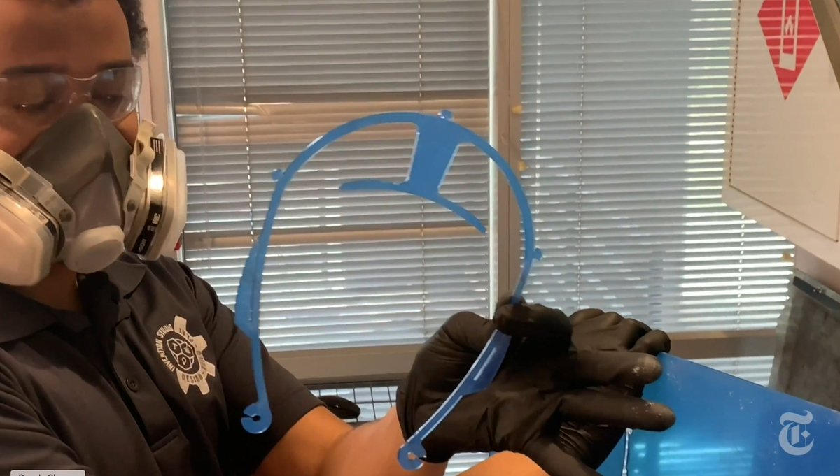 So proud to see our Georgia Tech research team featured by <a href="/nytimes/">The New York Times</a>: Innovators racing to help hospitals in desperate need of equipment.  #SwarmStrenGTh
 nytimes.com/video/us/10000…