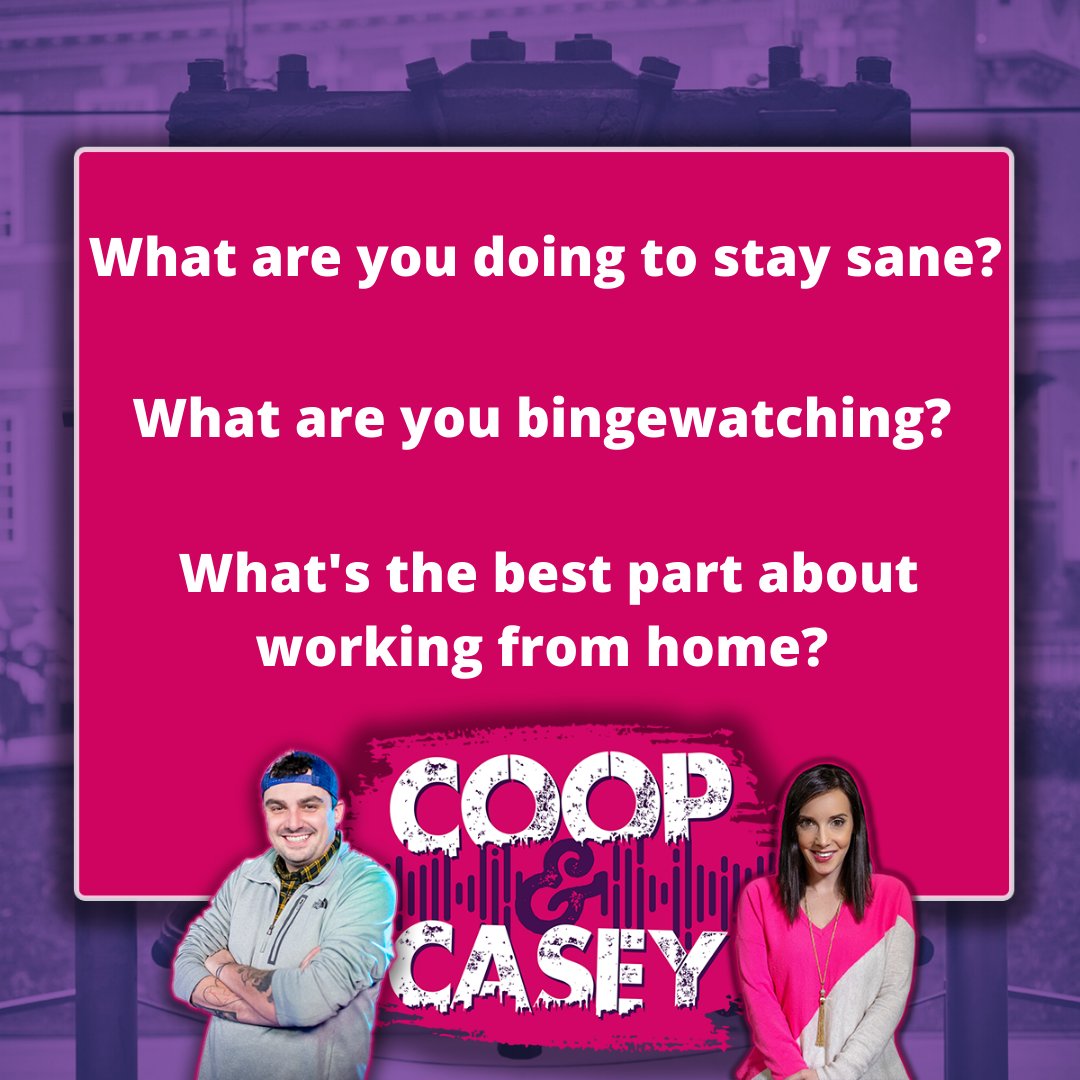 coopandcasey's tweet photo. We've got questions... let us know what you've been up to! https://t.co/UoUoKW7Gy7