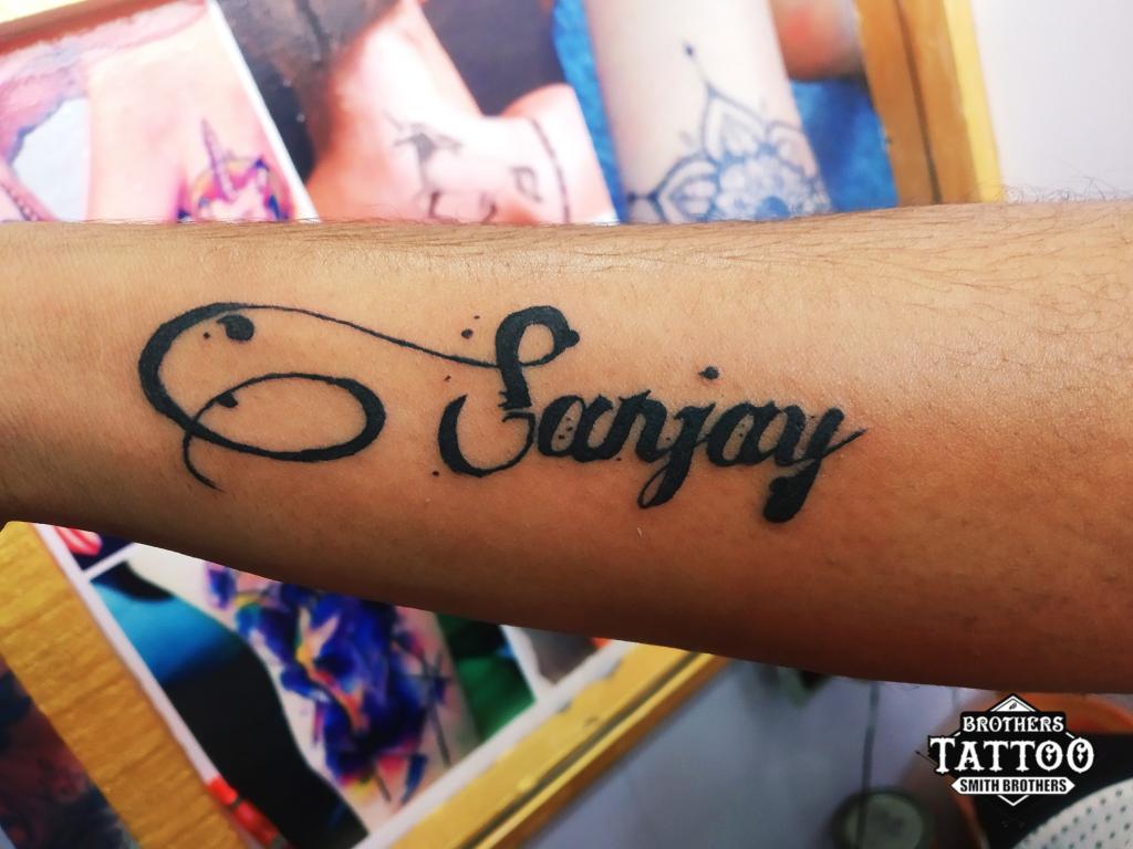 Sanjay name band Tattoo by  neeru kohinoortattoo Kohinoor Tattoo  Bilaspur Chhattisgarh Call834949775748 heart heartbeat heartbeattattoo  couple  By Kohinoor Tattoo  Facebook