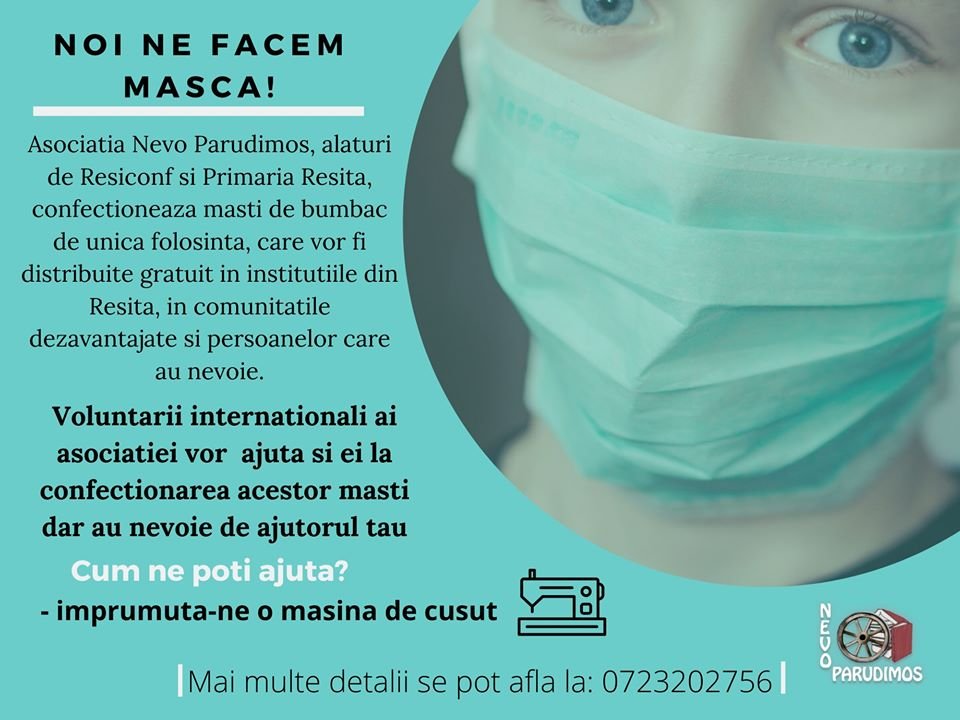 ROMACT_EC_CoE's tweet photo. In Resita 🇷🇴, one of #ROMACT municipalities, NGO #NevoParudimos #Resiconf and #localgov are cooperating to make masks for disadvantaged communities.
#Covid19goodpractices #COVID19 #RomaEU #inclusion https://t.co/CVTTz4bvWC