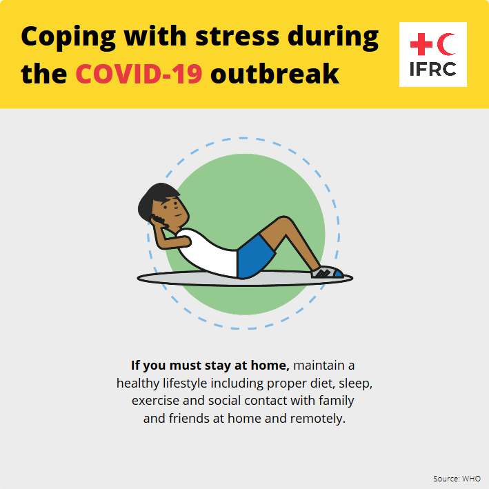 ICRC's tweet photo. It's normal to feel sad, stressed, confused, scared or angry during a crisis.

Talking to people you trust can help. 

Stay updated with information on #coronavirus from @WHO and @IFRC.

What are you doing to take care of your mental health? #covid19 https://t.co/EYDYDp2Etl