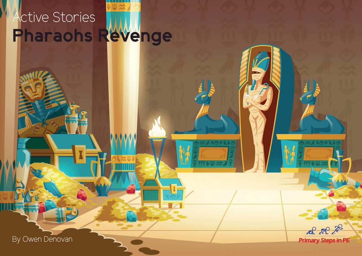 Wheeler_PS's tweet photo. In addition to the #IsolationIcon series of daily physical challenges, attached are active stories to develop your children’s movement and literacy: 1. Pharoah’s Revenge - *more to come* @HCATschools #wearewheeler https://t.co/f5Sjrcsbls