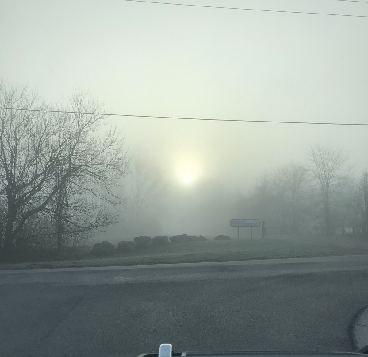 Took this pix this morning.  My take away:  The sun came up again today as it will each day going forward. The fog of uncertainty many are feeling, will be lifted by being kind and loving to each other - those simple acts will brighten all of our days. #ilovehowardcounty