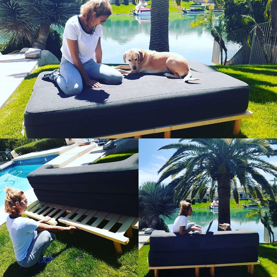 Work from home they said! And so I did. Notice how versatile the amazing <a href="/hellocouchbed/">CouchBed</a> is. Perfect to move around without hustle! Sofa to bed and vice versa, in no time. Just what I , and you, need today and everyday 
altcouch.com/couchbed-revie…