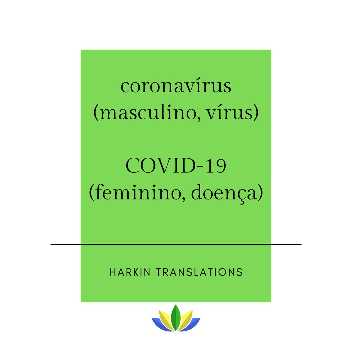 O Xrhsths Melissa Harkin Translations Sto Twitter Coronavirus E Masculino E O Virus E Covid 19 E Feminino E A Doenca Pay Attention To Gender In Portuguese Words Folks Portugues Covid19 Xl8 O Xrhsths Melissa Harkin Translations Sto Twitter Coronavirus E Masculino E O Virus E Covid 19 E Feminino E A Doenca Pay Attention To Gender In Portuguese Words Folks Portugues Covid19 Xl8