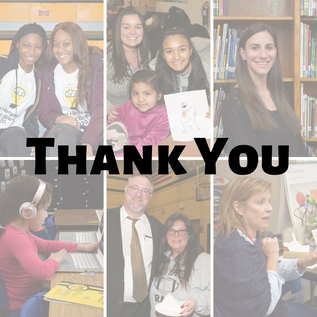 We want to thank our educators, staff, admins, custodians, students, parents, guardians and community members for being patient &amp; helpful during this uncertain time. Our #RamFam is strong and together, we can continue to raise the bar - even from home! #WestHempsteadWednesday