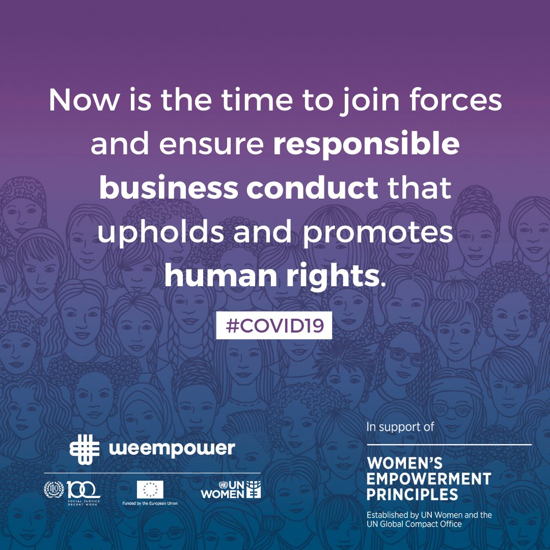 Empower_Women's tweet image. Women are hit harder by economic impacts of disease, such as #COVID19.

#WeEmpower of @UN_Women @ilo @EU_Commission @eu_eeas are working to ensure the health and safety of all workers, now during the #coronavirus crisis and always ✊