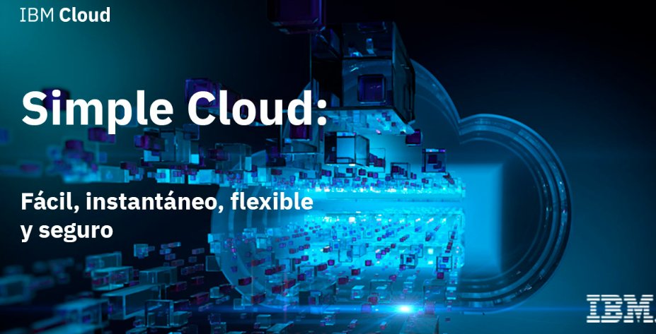Si necesitas que tus usuarios trabajen en un entorno colaborativo desde cualquier lugar, prueba durante 30 días sin coste Simple Cloud con #IBMCloud Accede a la promo aquí: cutt.ly/8tnUnQr