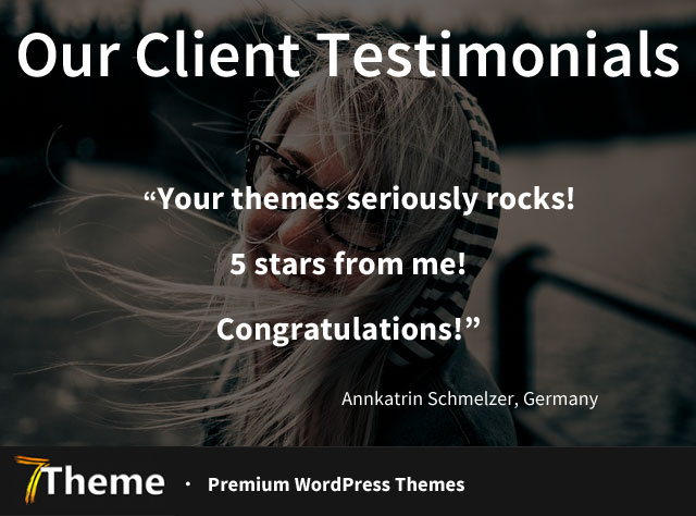 7themenet's tweet photo. What our clients say about us 🤩

#7Theme #Testimonial #WordPress #webdevelopment #Webdesign #webdevelopment #webdeveloper #WordPressDesign https://t.co/lsMRhsN1ba