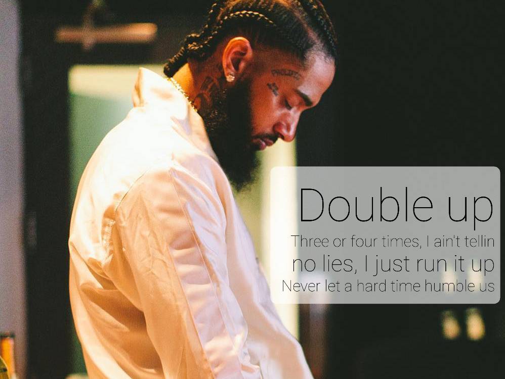 BounceBack2017's tweet image. A motivational article that is relevant now and inspired by a late cultural icon! 🙏🏿💪🏿🏁🏃🏿‍♂️✊🏿

#LessonsFromNipsey: Don't let hard times humble you kulturehub.com/lessons-nipsey…
