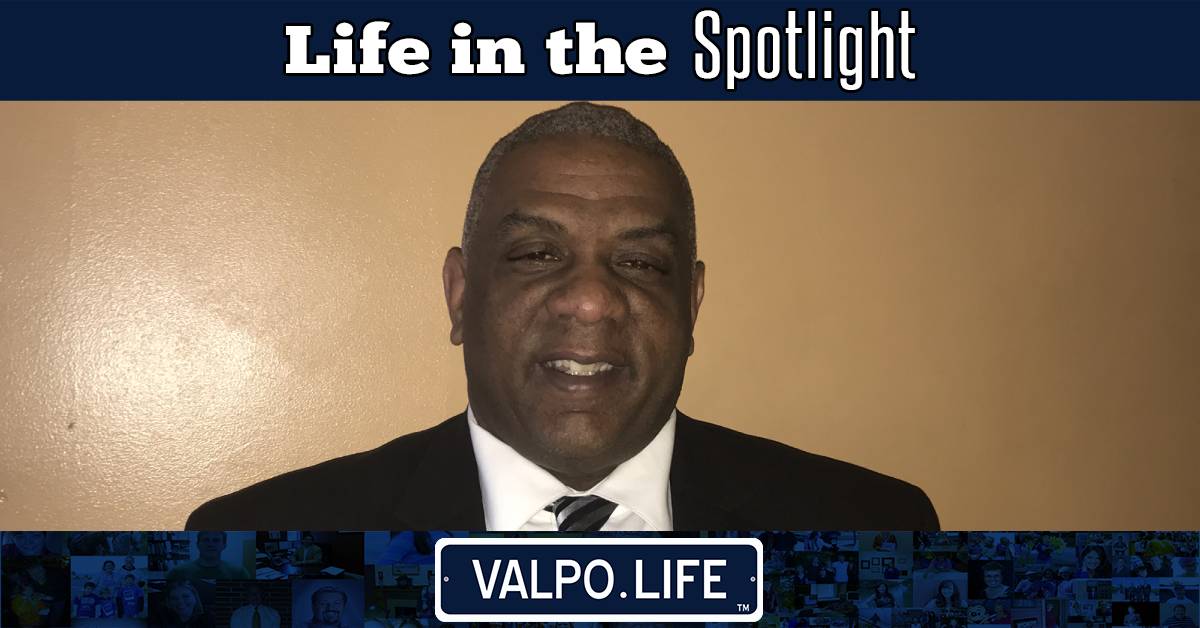 ValpoLife's tweet photo. This week's #LifeintheSpotlight Stacy Adams has turned his passion for athletics into a lifelong career.

From coaching football at @ValpoU &amp; @ValpoHS411 to serving as athletic director at multiple Region schools, Adams has left quite the legacy behind.

https://t.co/axtsNMH2Vn https://t.co/gXI2OE8aNI