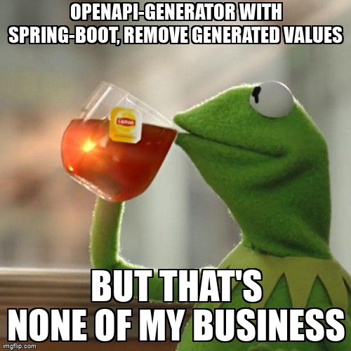 overflow_meme's tweet image. openapi-generator with spring-boot, remove generated values stackoverflow.com/questions/6084… #springboot #gradle #openapigenerator