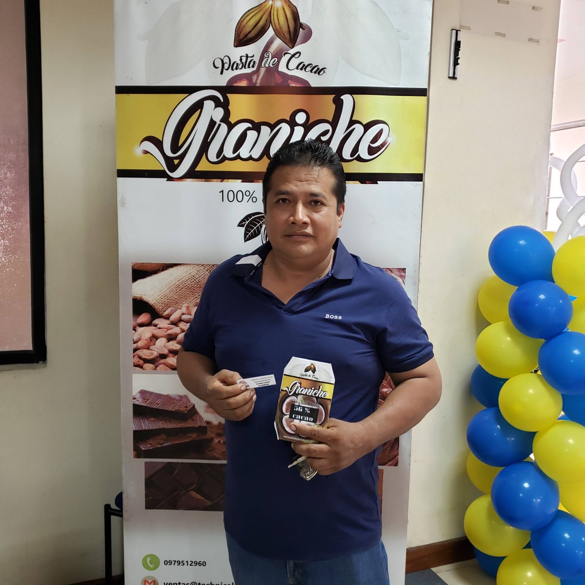 Entrega a nuestros clientes, graniche trabajando en el día a día 
#CacaoEcuatoriano #CacaoPuro #Chocolate #Graniche #ChocolateChallenger #ContigoGranicheSiempre #ecuador #familia #natural #organico #mentisups