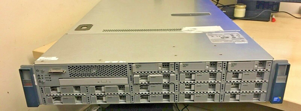 ACSLIMITED1's tweet photo. https://t.co/8w4SpdciTj
CISCO UCS-C210 M2 GENERAL-PURPOSE RACK SERVER
#RefurbishedIT Last one in stock! sales@alliedcs.co.uk https://t.co/HitBKUB9oF