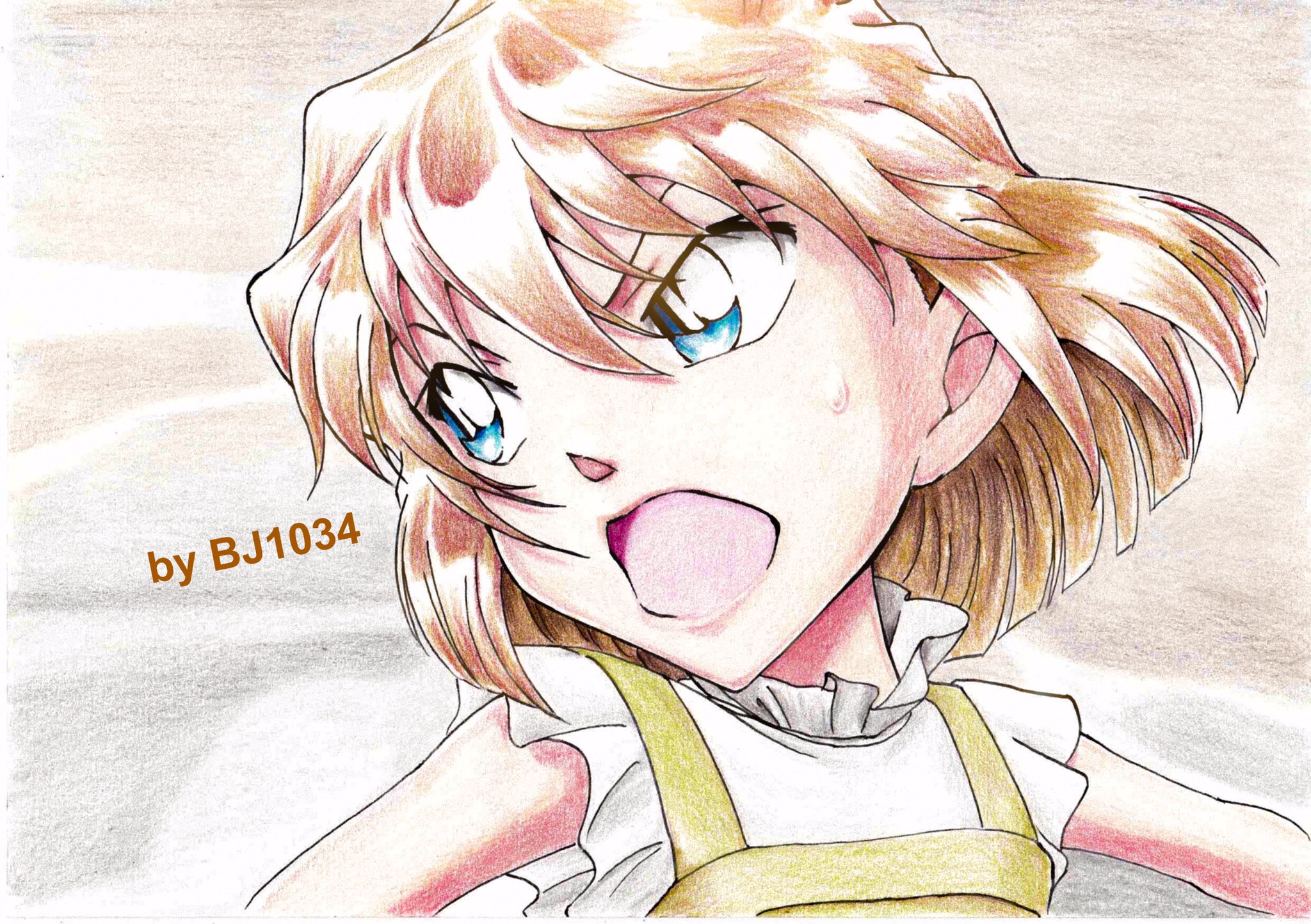 Bj1034 色鉛筆でコナンイラスト描いてます 哀ちゃんは何度描いても難しい 名探偵コナン 色鉛筆 色鉛筆イラスト Conan Ditectiveconan 灰原哀 緋色の弾丸 T Co 0mzxgv3h0i Twitter