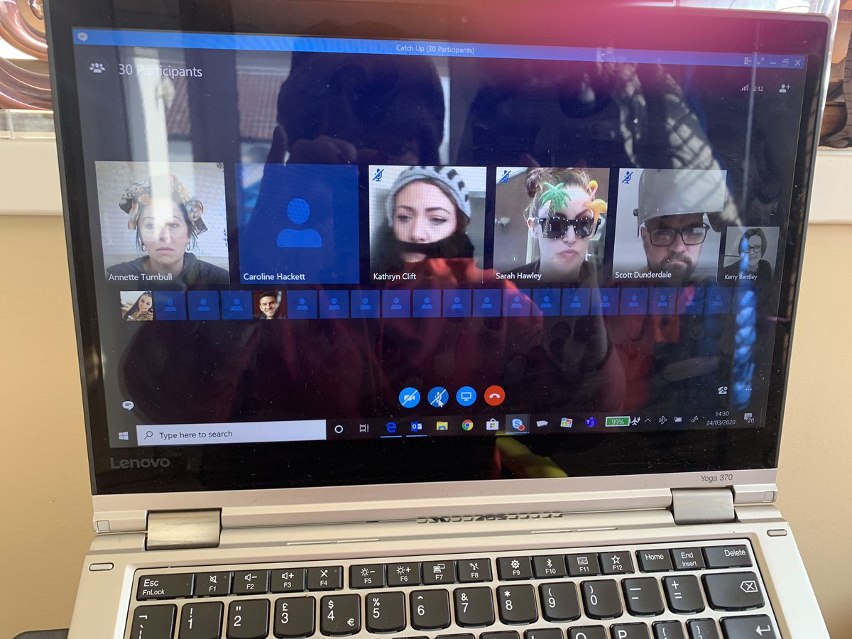 KerryBentley15's tweet photo. Tough times call for great teams. Can you guess what the themes of our daily catch up meetings have been? #DogsofDBC #HatsofDBC #NightwareofDBC - wonder what tomorrow will bring? #WEAREDBC @Derbybusco https://t.co/OJoeigAkoX