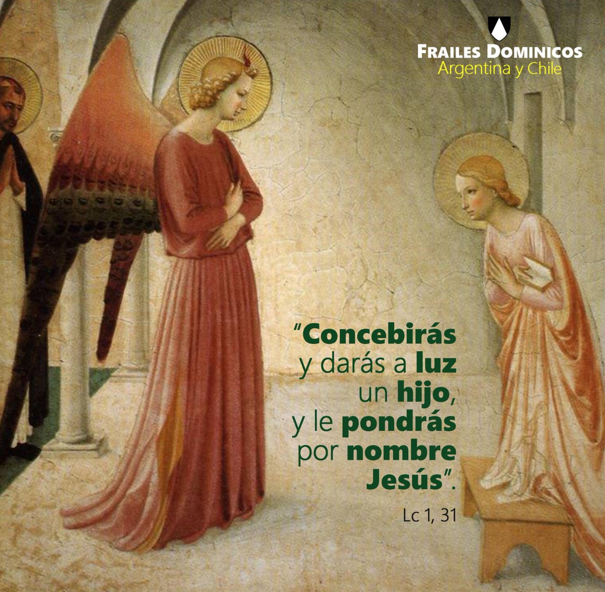 UnstaCeop's tweet photo. Compartimos el Gozo de la Anunciación en este día, para que a través del misterio de la Encarnación del Señor Jesús renovemos la esperanza de su triunfo definitivo sobre el mal y la muerte https://t.co/wwzuTE0QJD