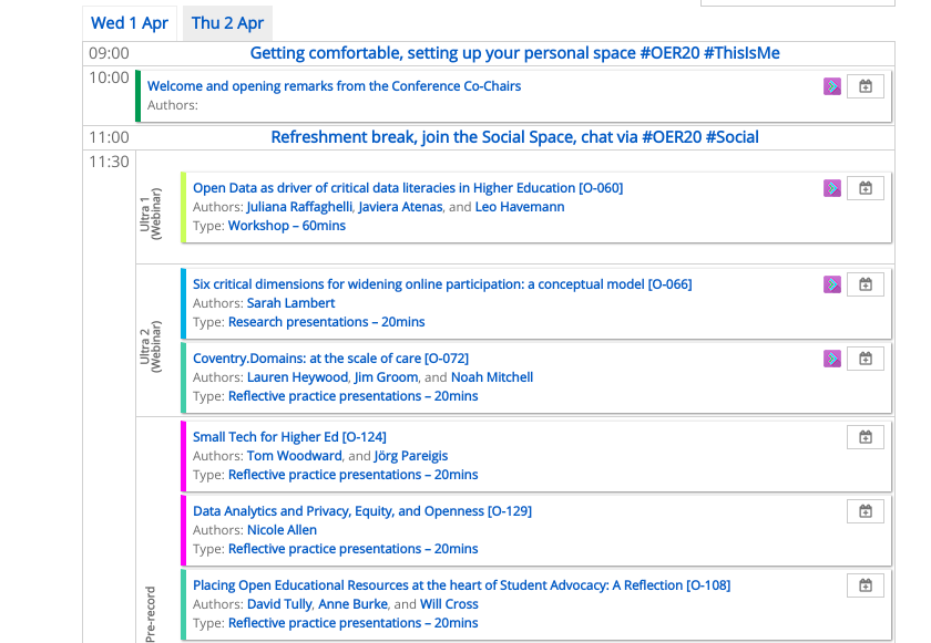 Online OER20 programme announced oer20.oerconf.org/news/2020/03/o…